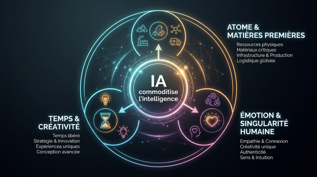 Migration valeur économique ère post-digitale atomes émotion temps