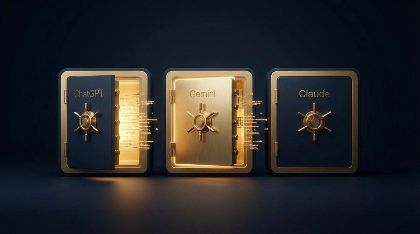 Comparatif sécurité IA entreprise — ChatGPT, Claude et Gemini face au RGPD